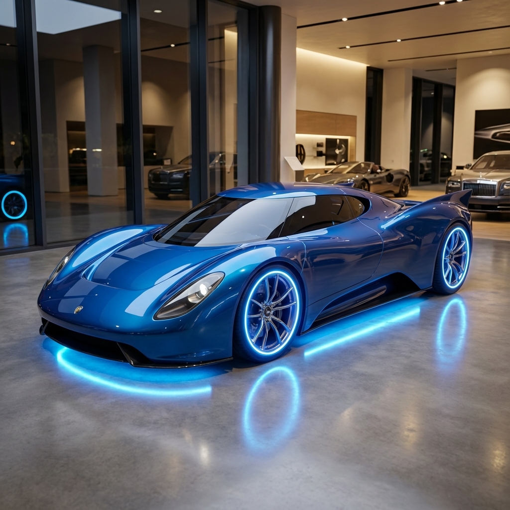 Résultat montrant le concept car final