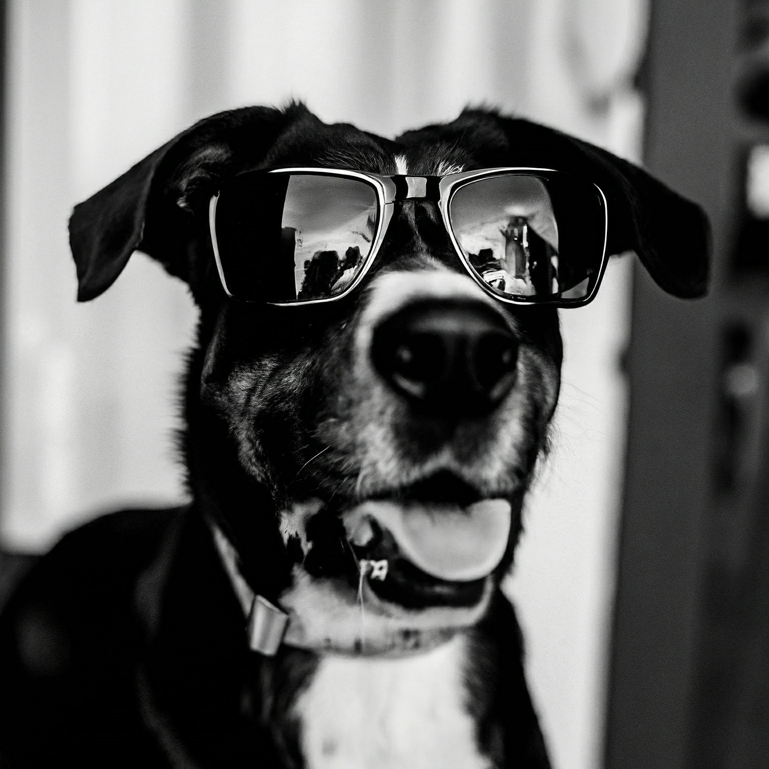 Immagine di esempio di foto in bianco e nero