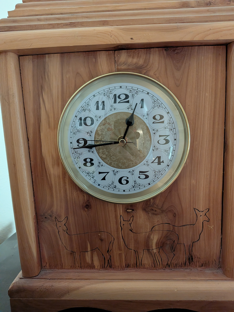 Un esempio che mostra un orologio da leggere