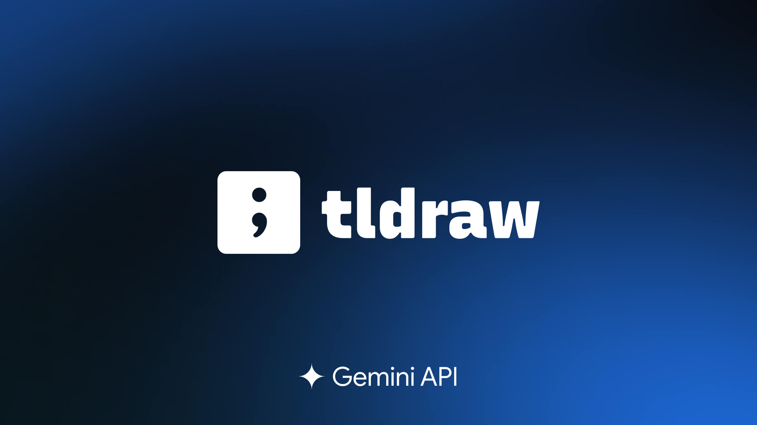 Tldraw 展示主頁橫幅